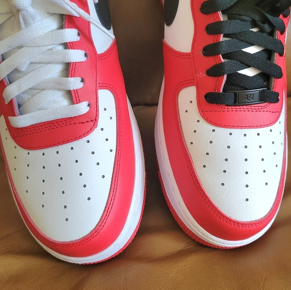 VNDS Men's Nike Air Force 1 Low ID BY YOU Chicago Customized Size 11.5.(MINT) - Picture 12 of 16